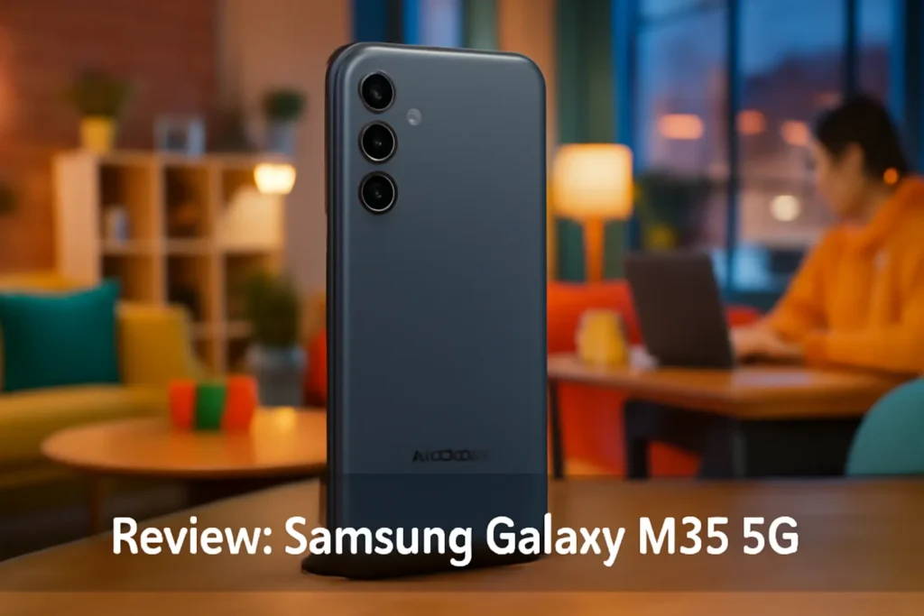 Samsung Galaxy M35 5G: Câmera de 50MP, Tela Super AMOLED 120Hz e Desempenho Imbatível