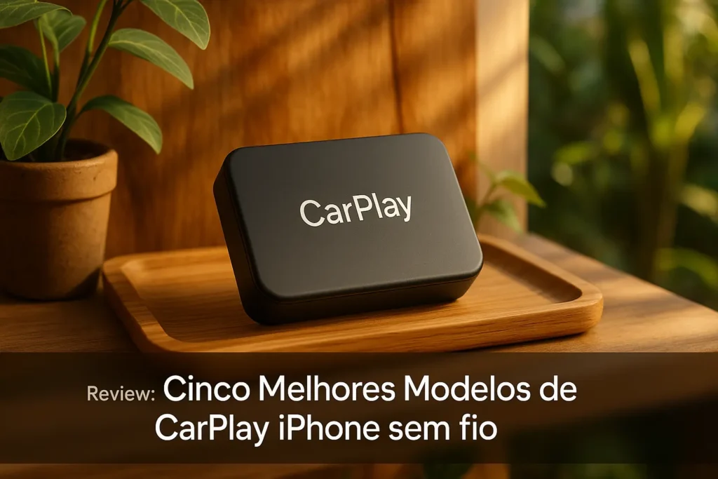 Cinco Melhores Modelos de carplay iPhone sem fio