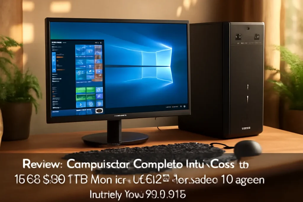 Computador Completo Intel Core i7 16GB SSD 1TB Monitor LED 24" Windows 10 3green 3green Top 3GT-073: Desempenho e Confiabilidade