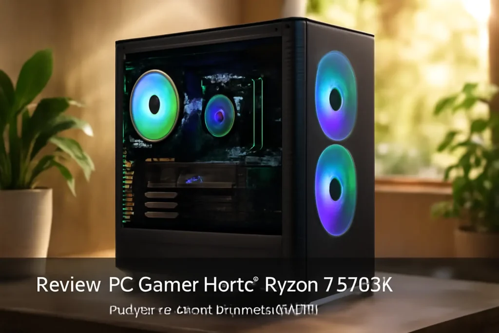 PC Gamer Hertz® Ryzen 7 5700X - Potência e Desempenho Imbatíveis