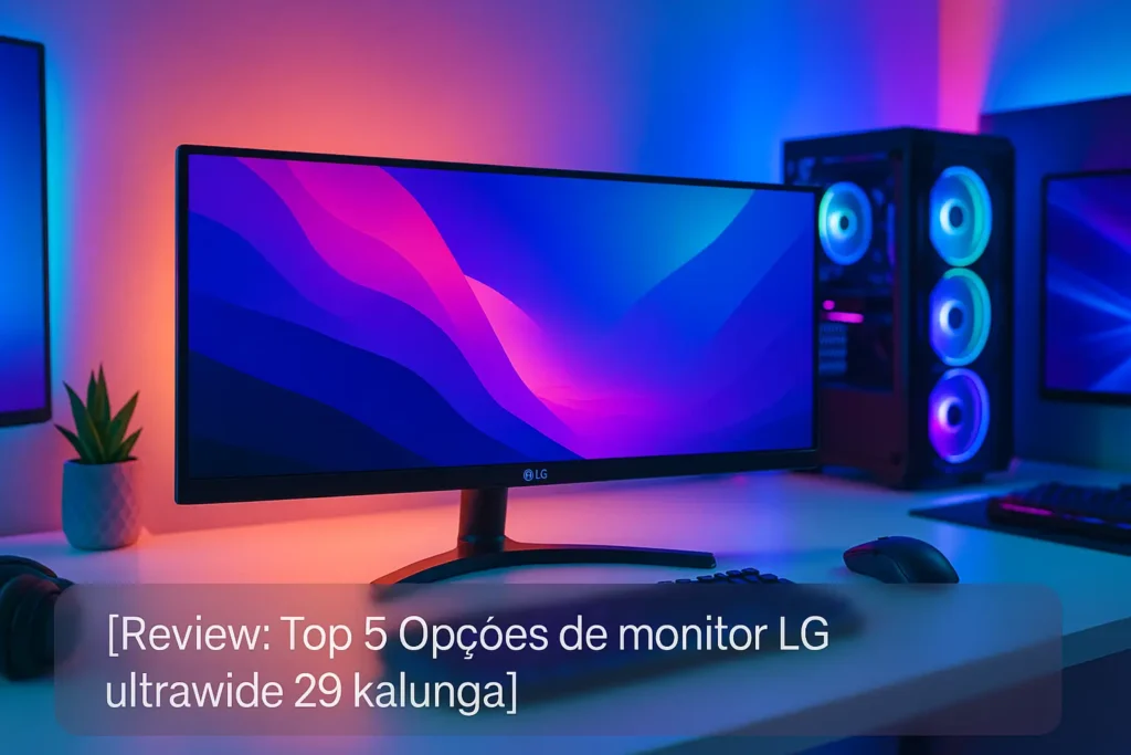 Top 5 Opções de monitor LG ultrawide 29 kalunga