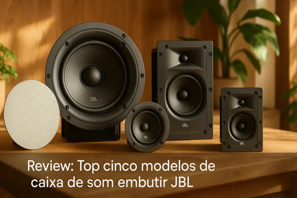 Top Cinco Modelos de caixa de som embutir JBL