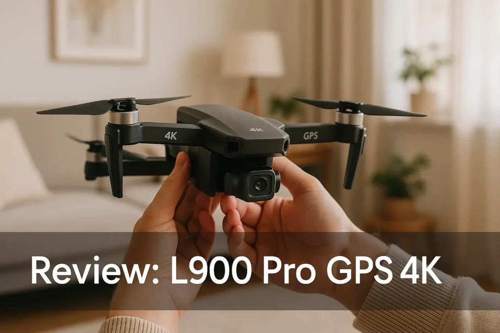 L900 Pro GPS 4K: Imagens Profissionais e Alcance Estendido