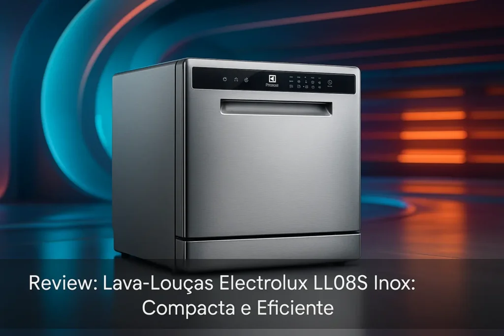 Lava-Louças Electrolux LL08S Inox: Compacta e Eficiente