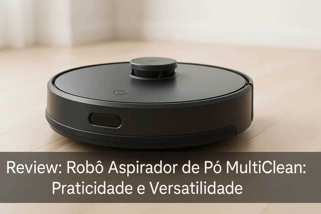 Robô Aspirador de Pó MultiClean: Praticidade e Versatilidade