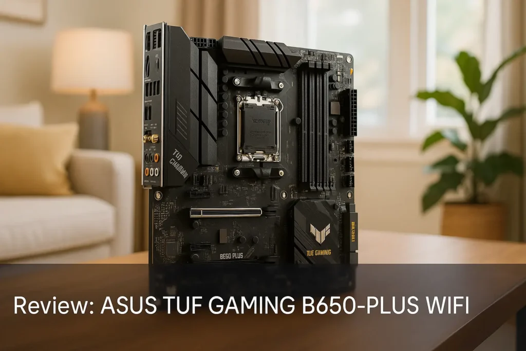 ASUS TUF GAMING B650-PLUS WIFI: DDR5, USB4 e Wi-Fi 6