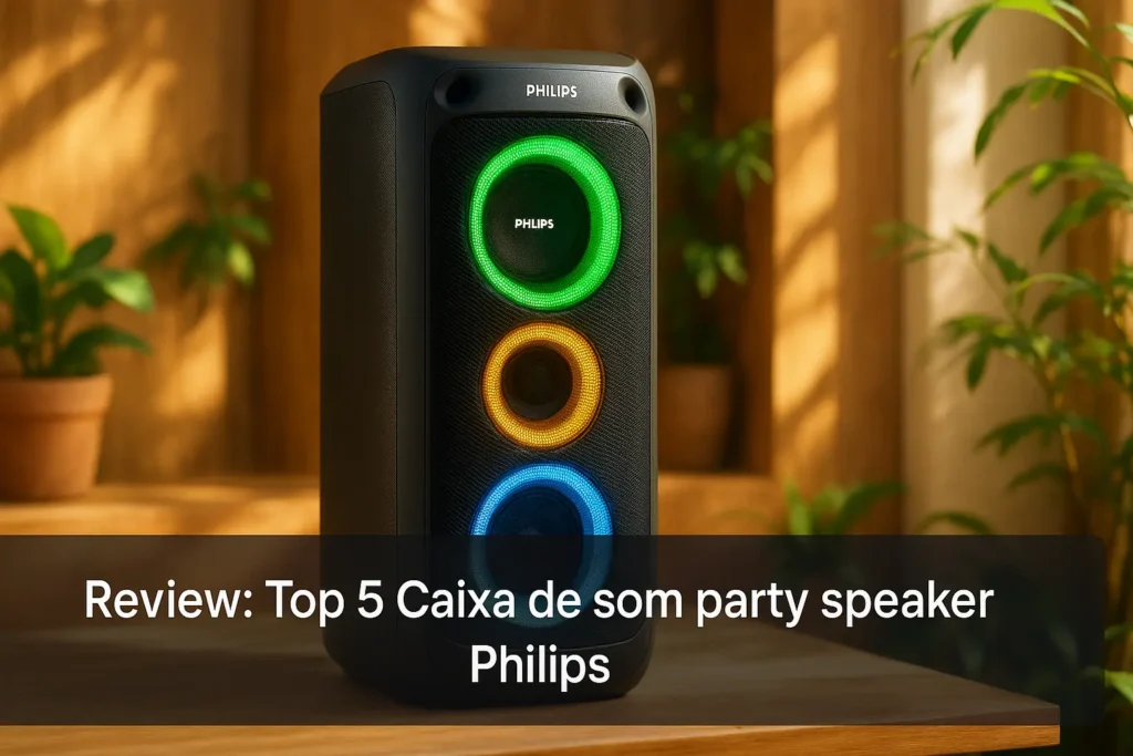 Top 5 Caixa de som party speaker Philips