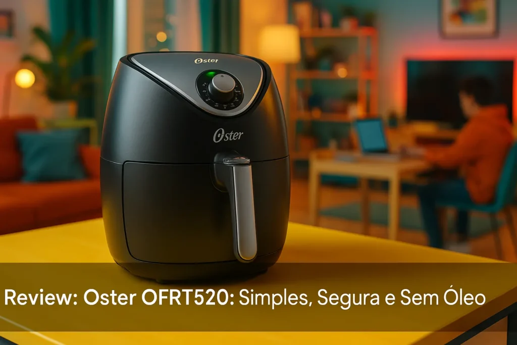 Oster OFRT520: Simples, Segura e Sem Óleo