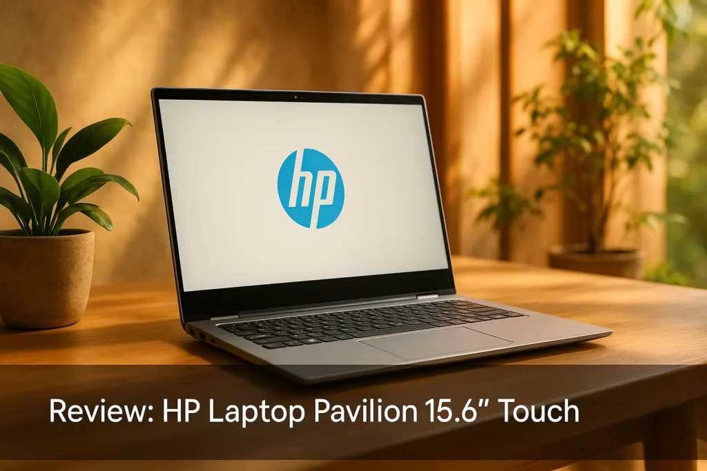 HP Laptop Pavilion 15.6" Touch: Agilidade e Tela Interativa
