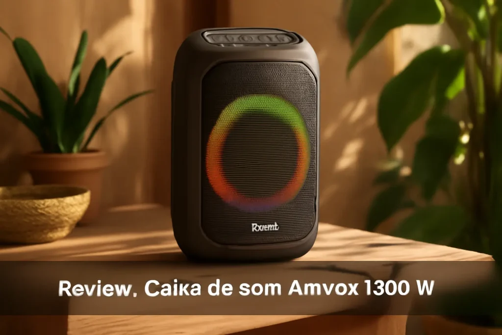 Top Cinco caixa de som Amvox 1300w