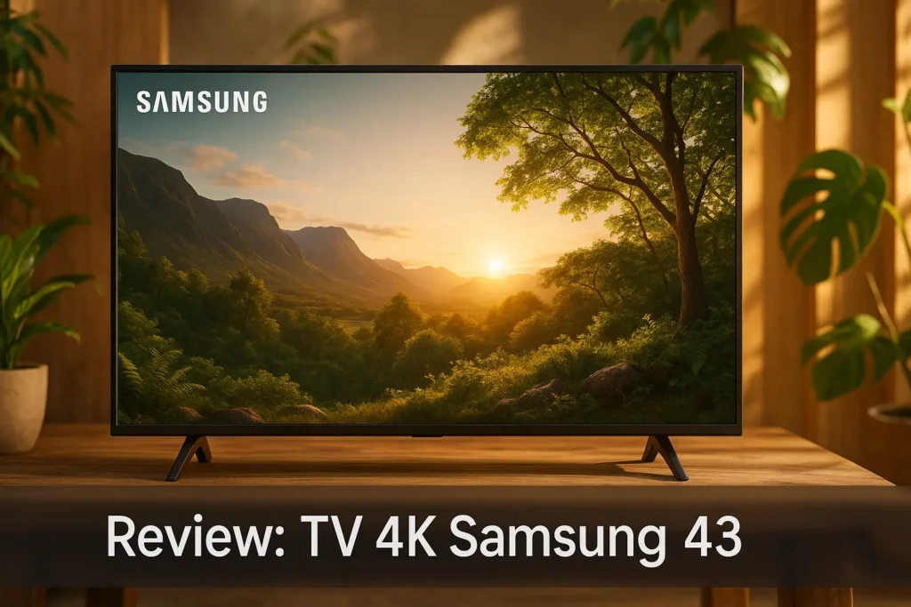 Principais 5 TV 4k Samsung 43