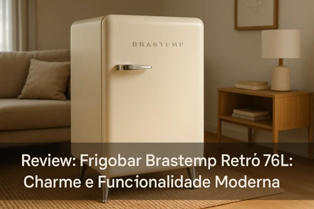 Frigobar Brastemp Retrô 76L: Charme e Funcionalidade Moderna