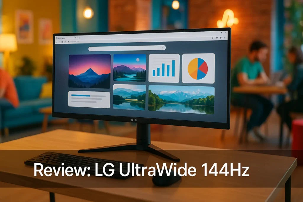 Principais Cinco LG ultrawide monitor 144hz