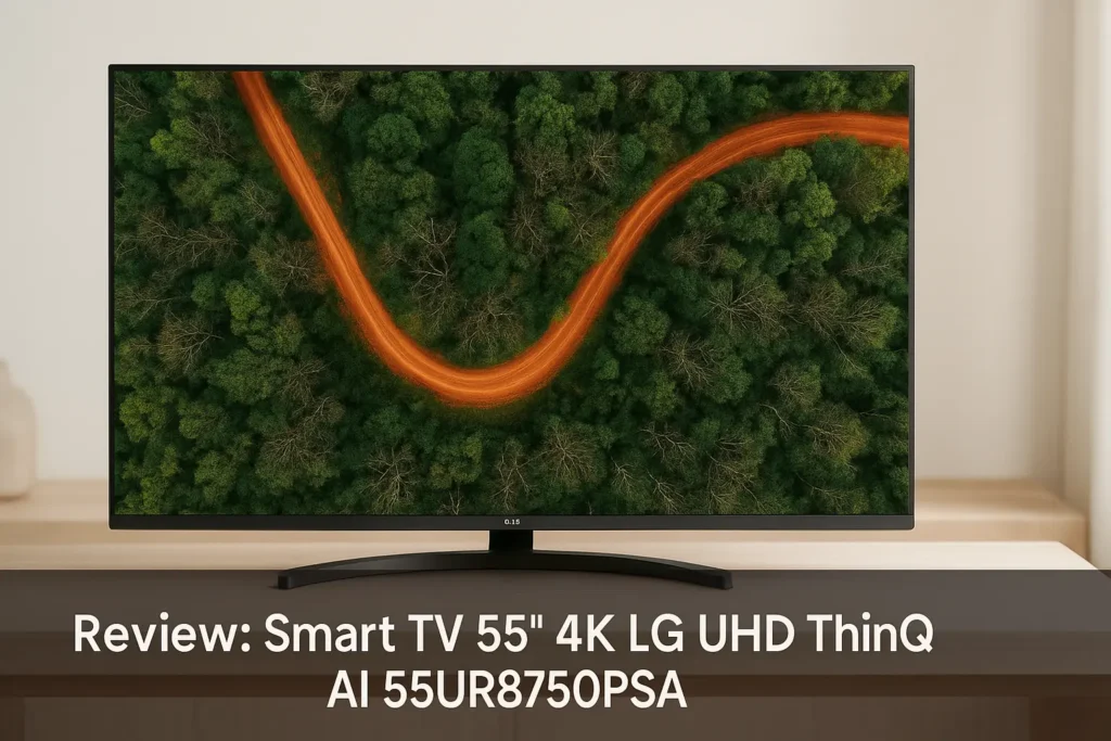 Principais 5 smart TV 55 4k LG uhd thinq AI 55ur8750psa