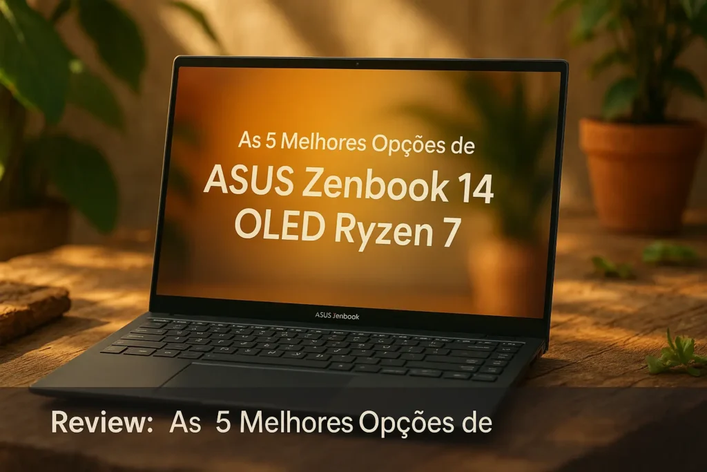 As 5 Melhores Opções de Asus zenbook 14 OLED ryzen 7