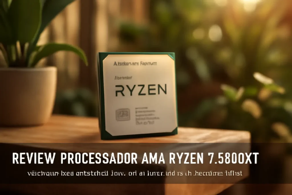 PROCESSADOR AM4 RYZEN 7 5800XT: Desempenho Imbatível para Gamers e Criadores de Conteúdo