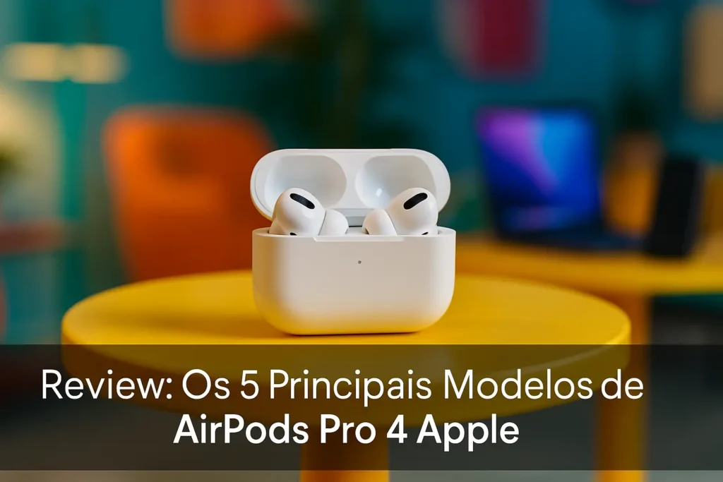Os 5 Principais Modelos de Airpods pro 4 Apple