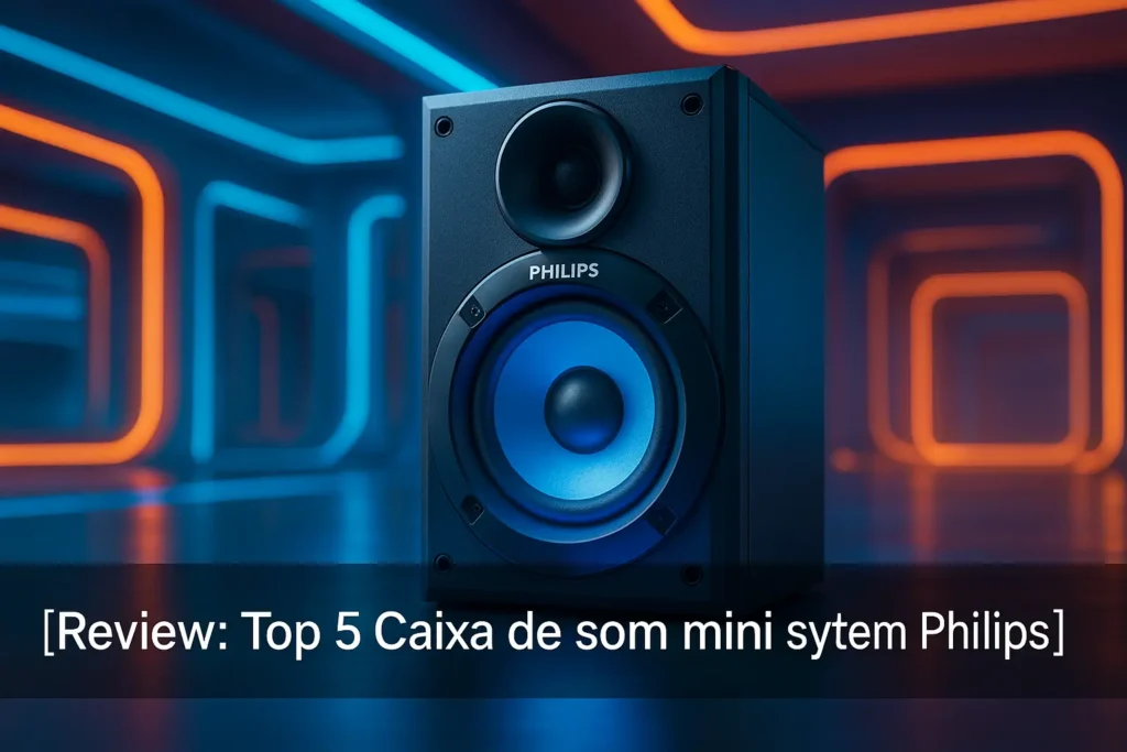 Top 5 Caixa de som mini system Philips