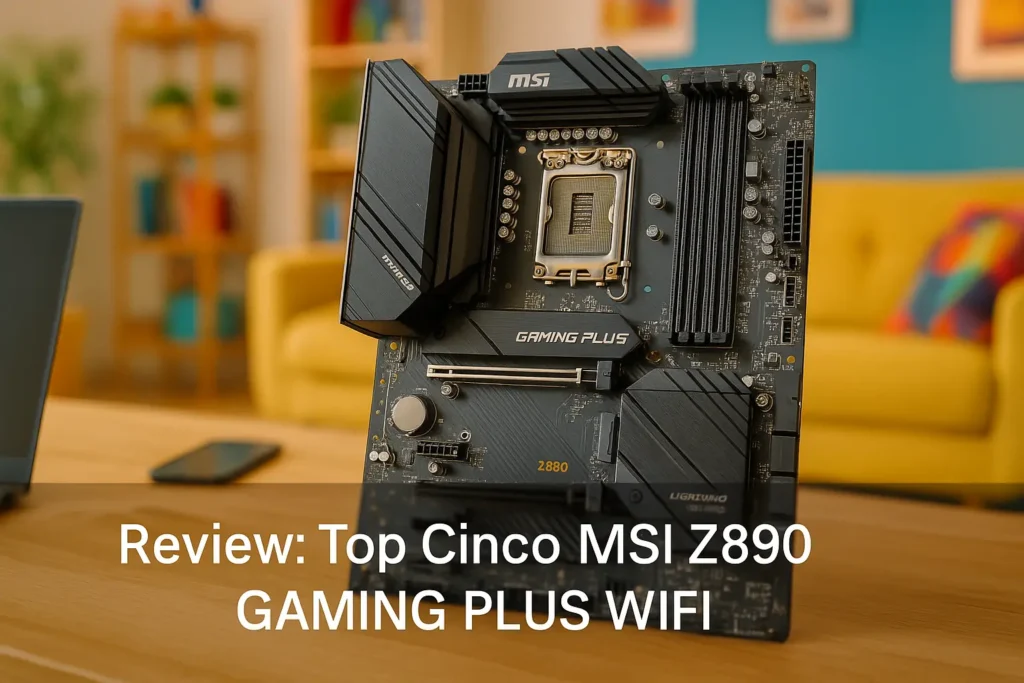Top Cinco MSI z890 gaming plus wifi