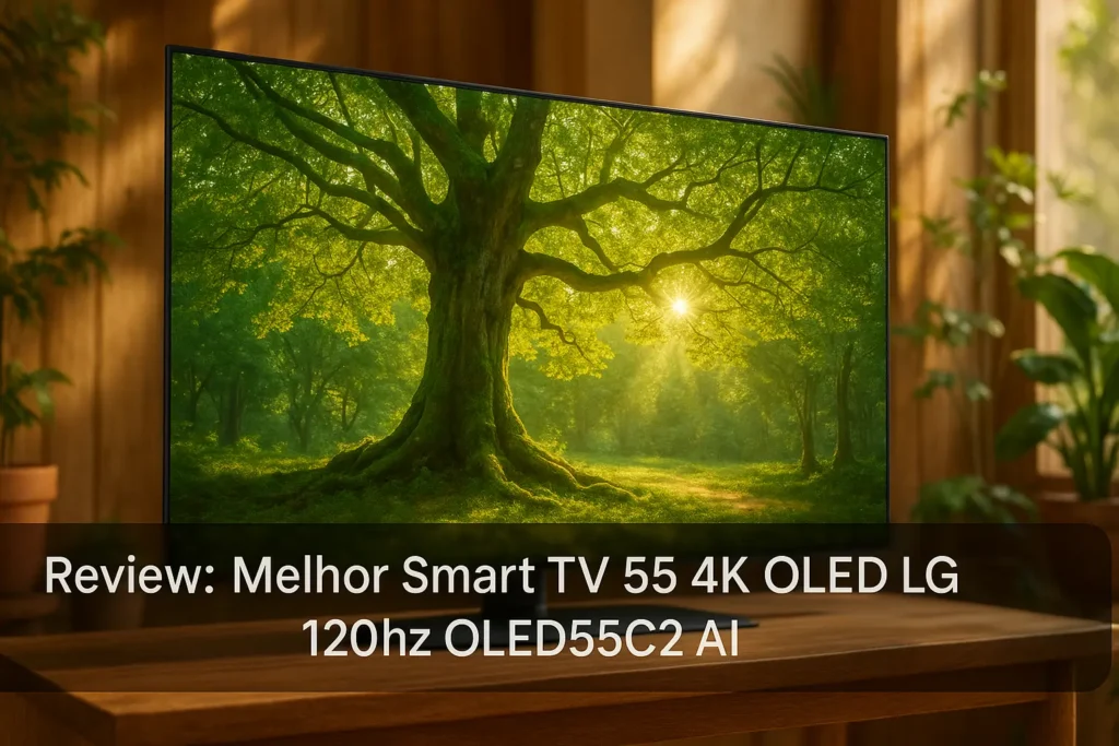 Melhores 5 smart TV 55 4k OLED LG 120hz OLED55c2 AI