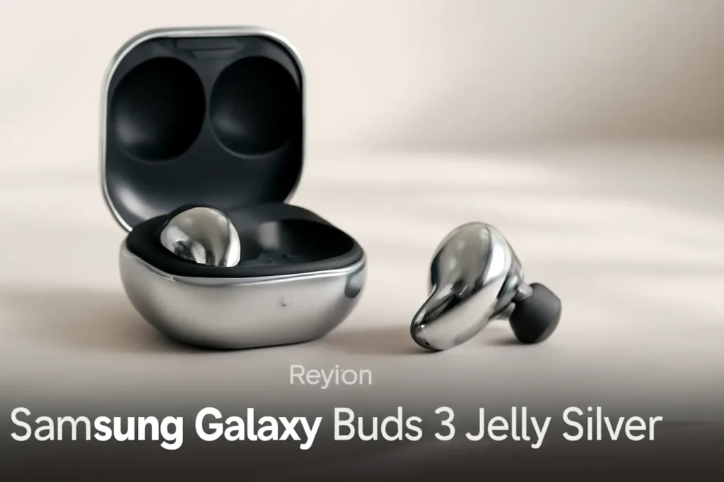 Samsung Galaxy Buds 3 Jelly Silver: Fones Intra-Auriculares Premium