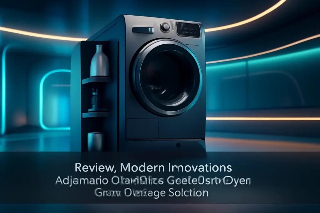 Modern Innovations Kit de Empilhamento Ajustável para Lavadora e Secadora: Solução Inteligente de Armazenamento