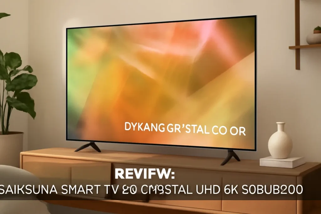 Samsung Smart TV 50" Crystal UHD 4K 50DU8000 - Painel Dynamic Crystal Color, Gaming Hub