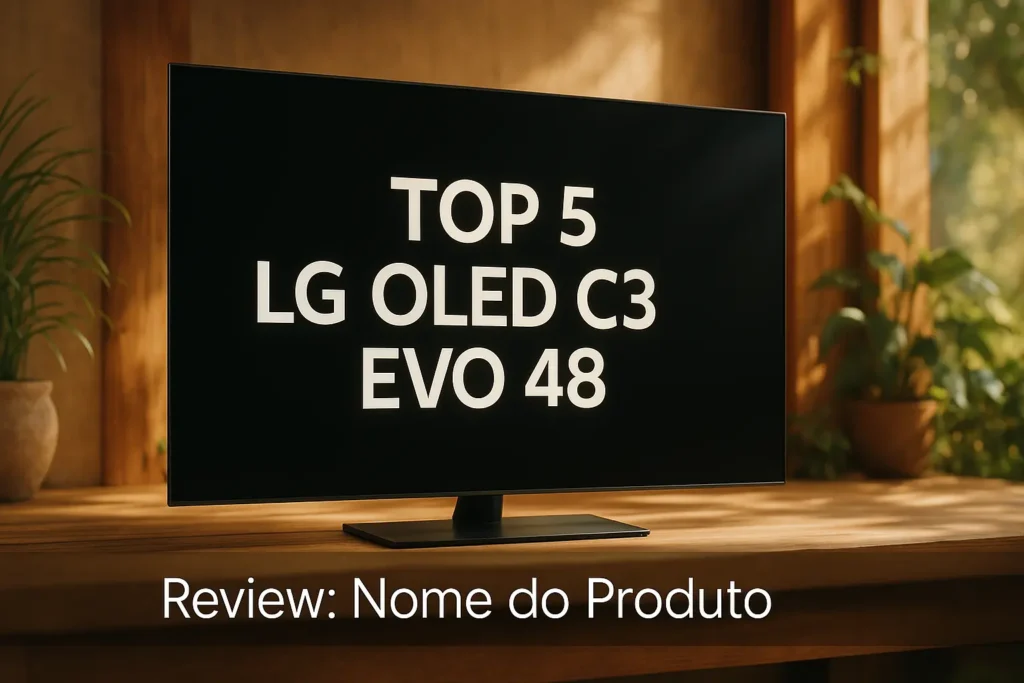 Principais 5 LG OLED c3 EVO 48