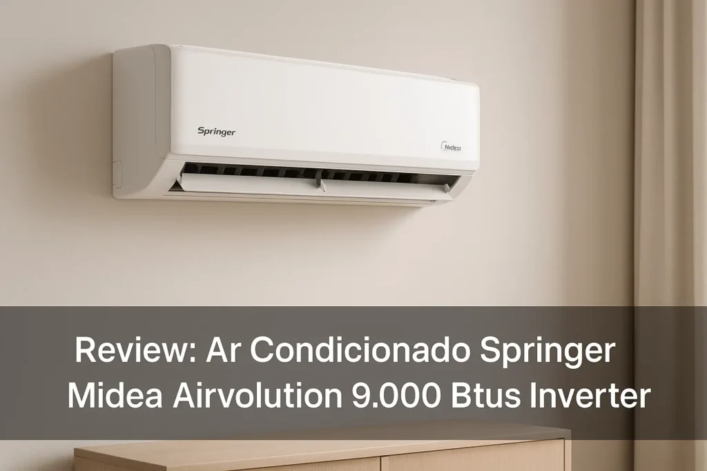 Ar Condicionado Springer Midea Airvolution 9.000 Btus Inverter