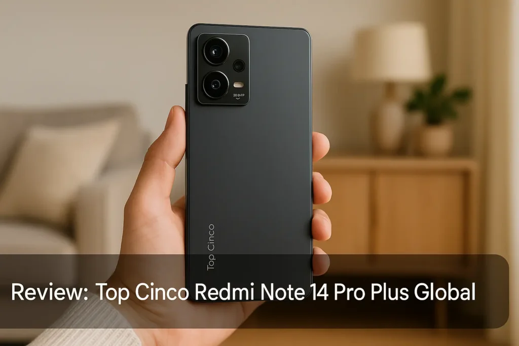Top Cinco Redmi note 14 pro plus global