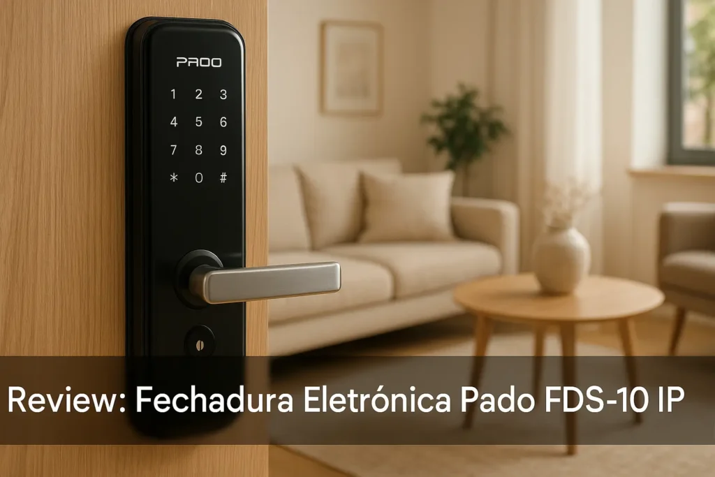 Fechadura Eletrônica Pado FDS-10 EP: Praticidade e Segurança