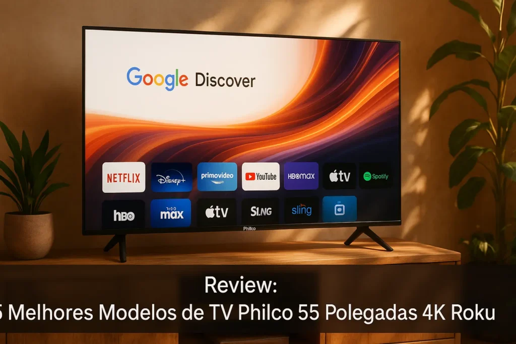 5 Melhores Modelos de tv philco 55 polegadas 4k roku