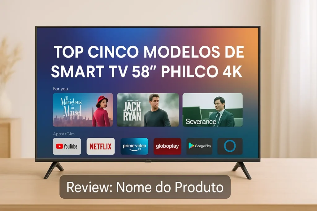 Top Cinco Modelos de smart tv 58 philco 4k