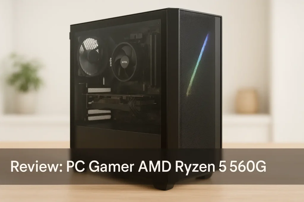 PC Gamer AMD Ryzen 5 5600G: Potência com Gráficos Integrados