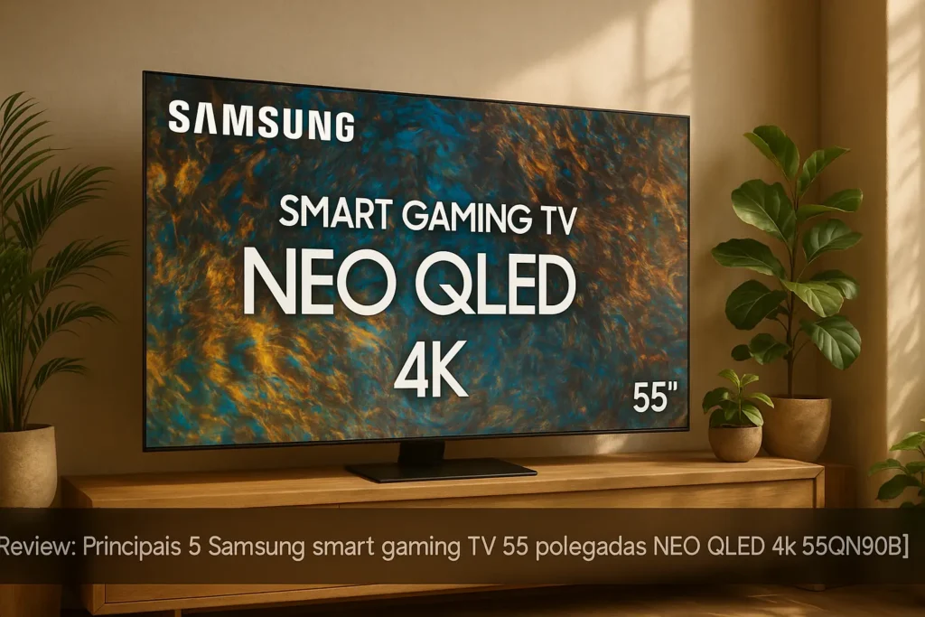 Principais 5 Samsung smart gaming TV 55 polegadas NEO QLED 4k 55qn90b