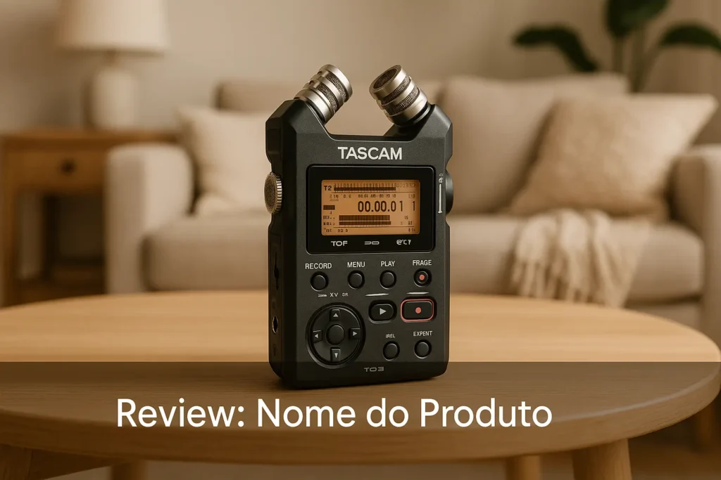 Top 5 gravador digital Tascam
