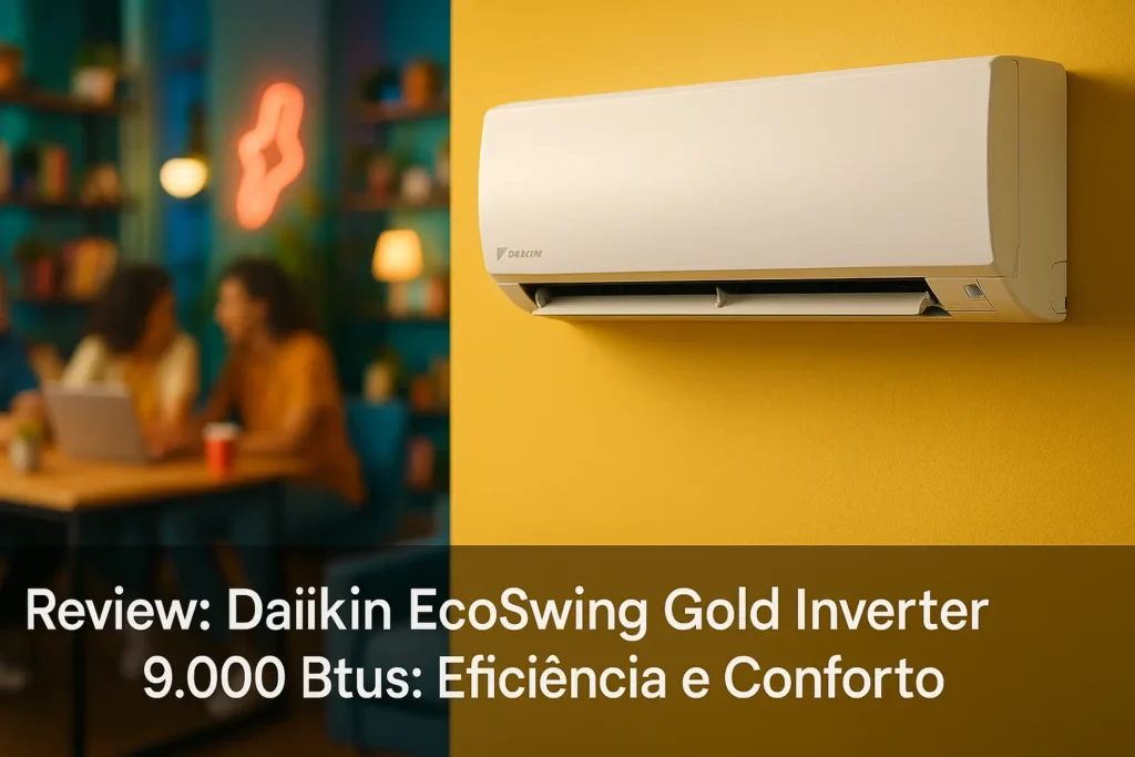 Daikin EcoSwing Gold Inverter 9.000 Btus: Eficiência e Conforto