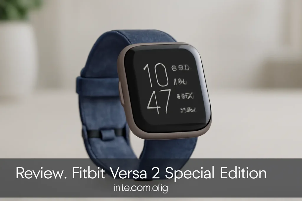 Review do SmartWatch Fitbit Versa 2 Special Edition FB507RGNV - Fosco