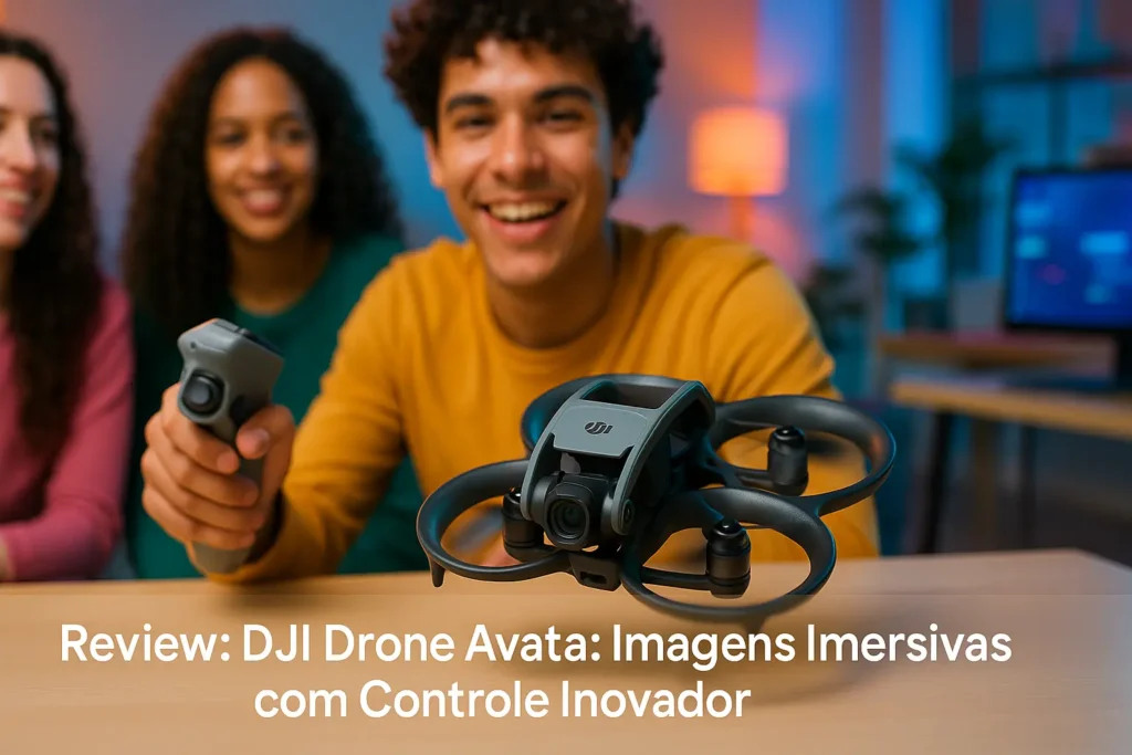 DJI Drone Avata: Imagens Imersivas com Controle Inovador