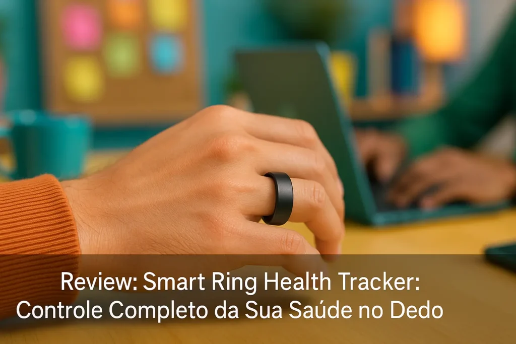 Smart Ring Health Tracker: Controle Completo da Sua Saúde no Dedo