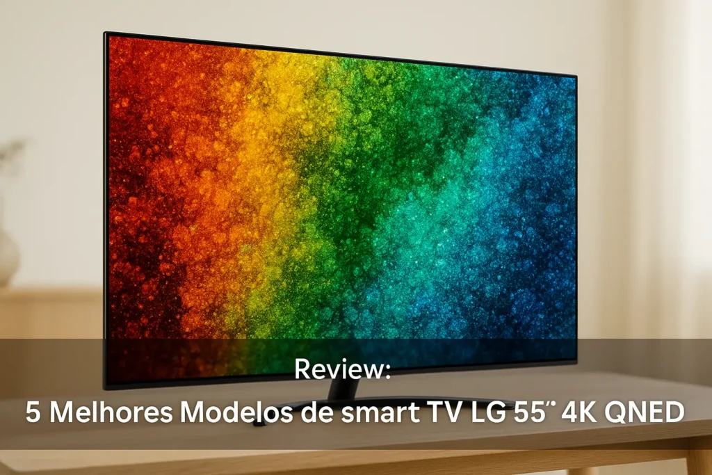 5 Melhores Modelos de smart TV LG 55” 4k QNED
