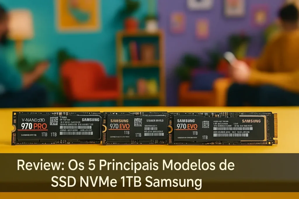 Os 5 Principais Modelos de SSD nvme 1tb Samsung