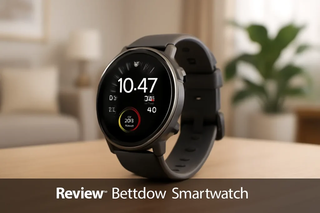 Bettdow SmartWatch: Relógio com GPS, Tela AMOLED e 120+ Modos Esportivos
