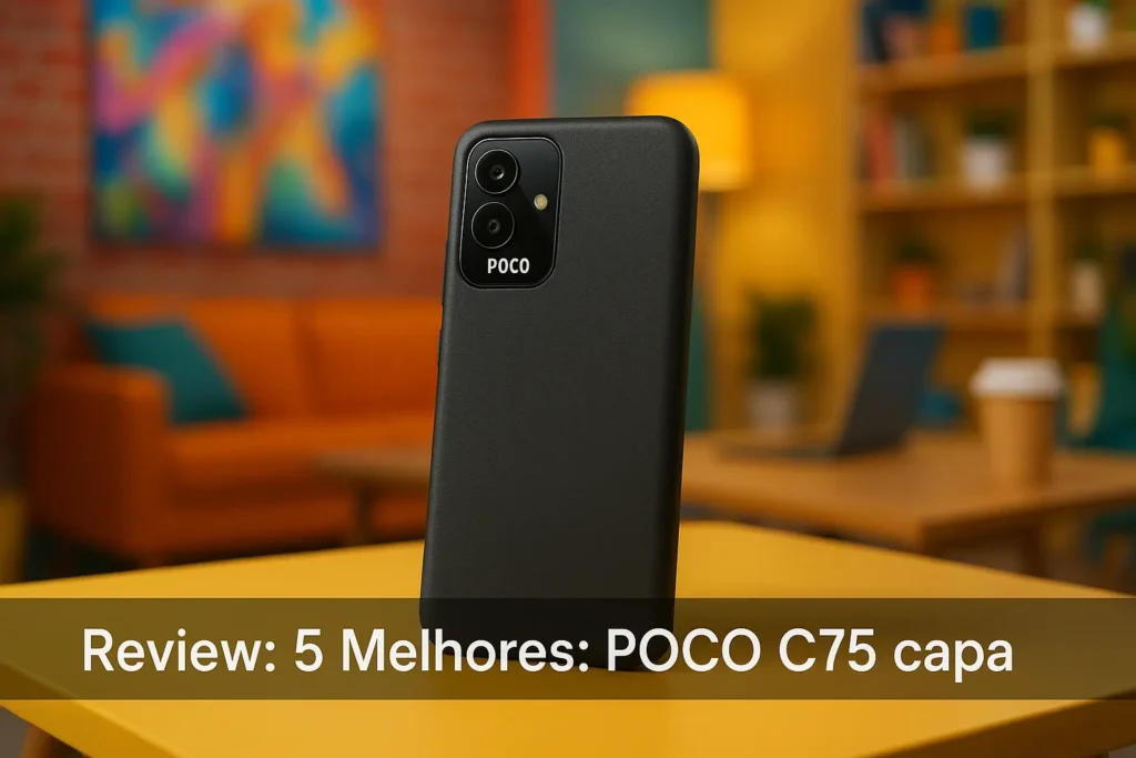 Lista de 5 Melhores: Poco c75 capa