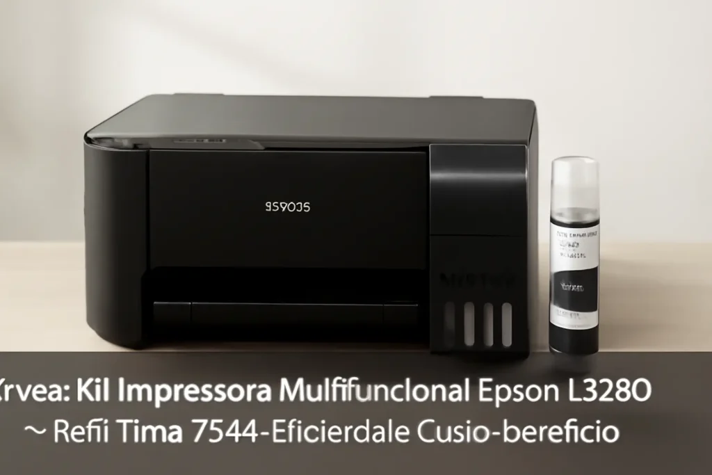 Kit Impressora Multifuncional Epson L3250 + Refil Tinta T544: Eficiência e Custo-benefício