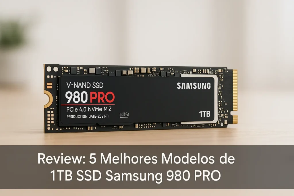 5 Melhores Modelos de 1tb SSD Samsung 980 pro
