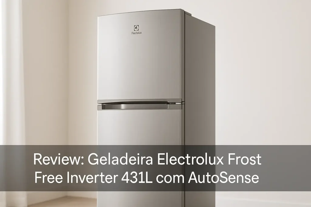 Geladeira Electrolux Frost Free Inverter 431L com AutoSense