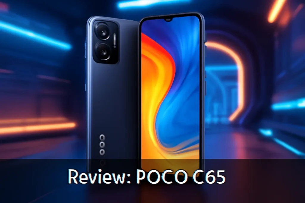 Smartphone Xiaomi POCO C65: Desempenho e Câmera Impecáveis