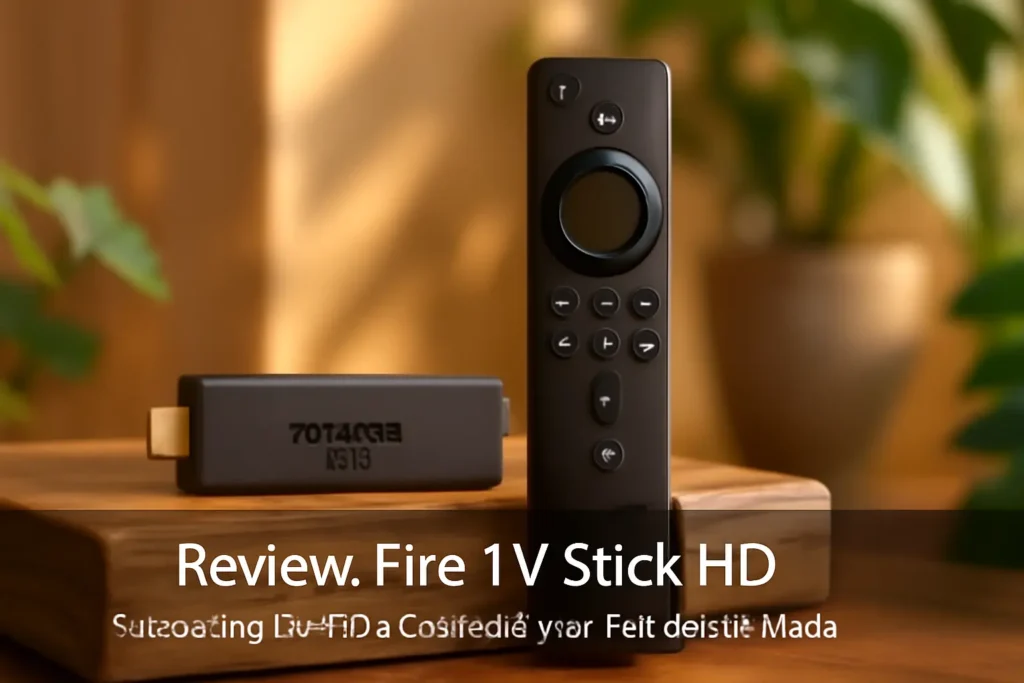 Fire TV Stick HD: Streaming em HD e Controle por Voz com Alexa
