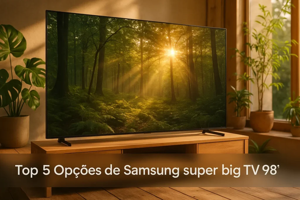 Top 5 Opções de Samsung super big TV 98